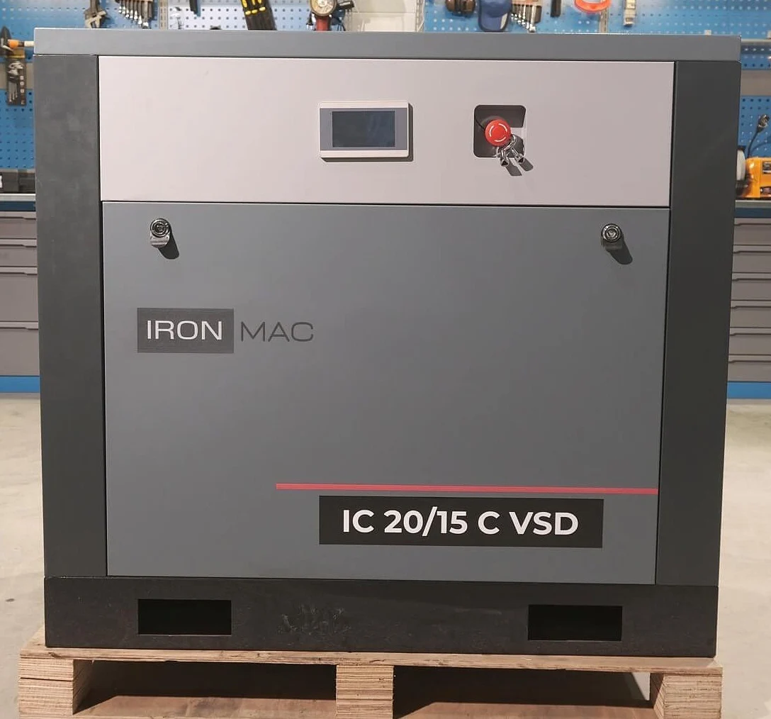 Винтовой компрессор IRONMAC IC 20/15 C VSD (IP 54) — изображение 2