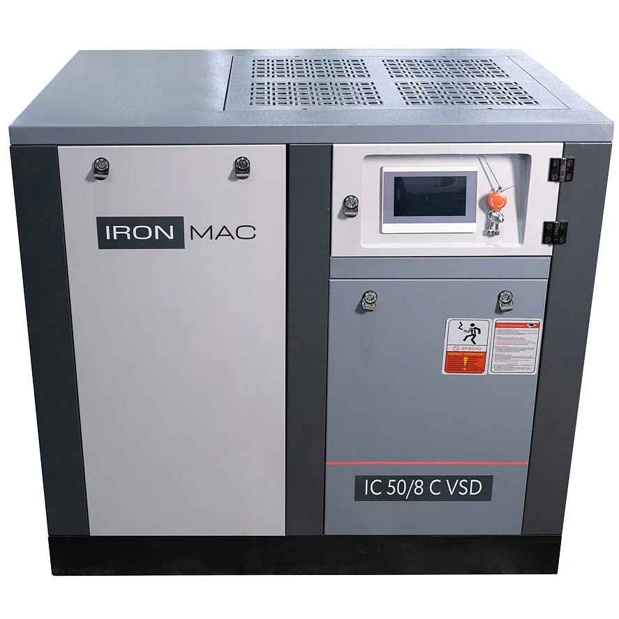Винтовой компрессор IRONMAC IC 50/8 C VSD (IP 23) — изображение 2