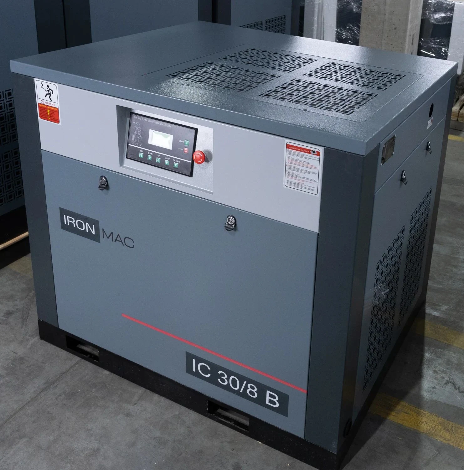 Винтовой компрессор IRONMAC IC 30/8 B — изображение 4